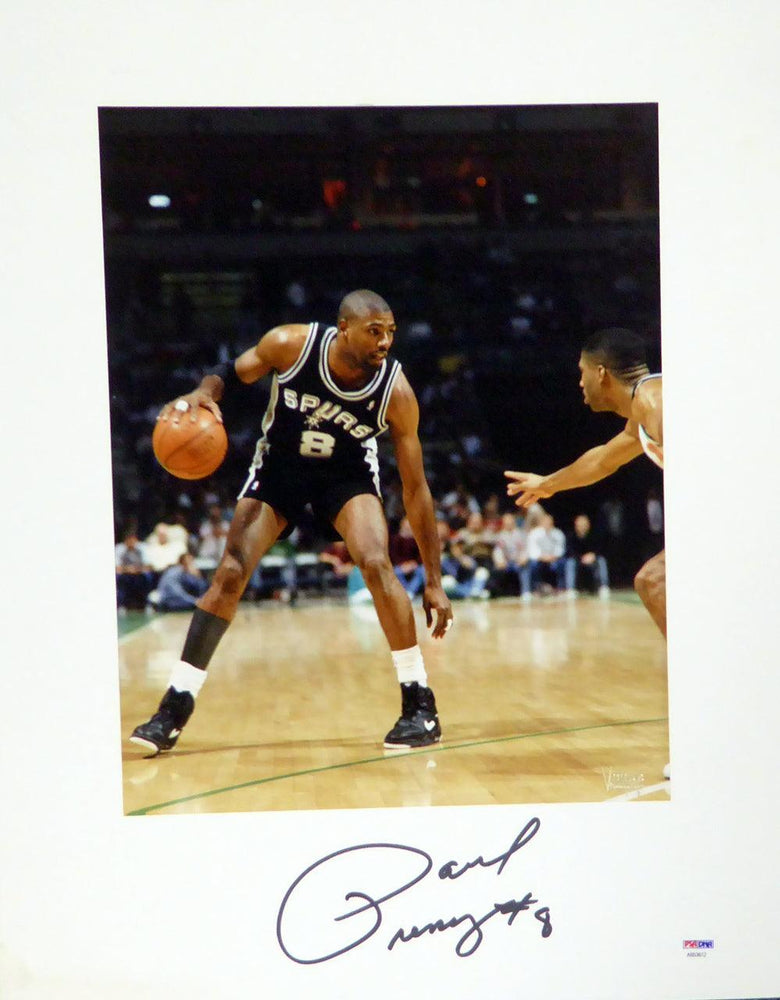Paul Pressey Autographed 16x20 Matted Photo San Antonio Spurs PSA/DNA #AB53612 - RSA