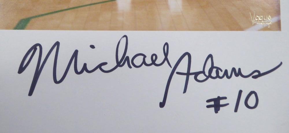 Michael Adams Autographed 16x20 Matted Photo Washington Bullets PSA/DNA #AB53604 - RSA