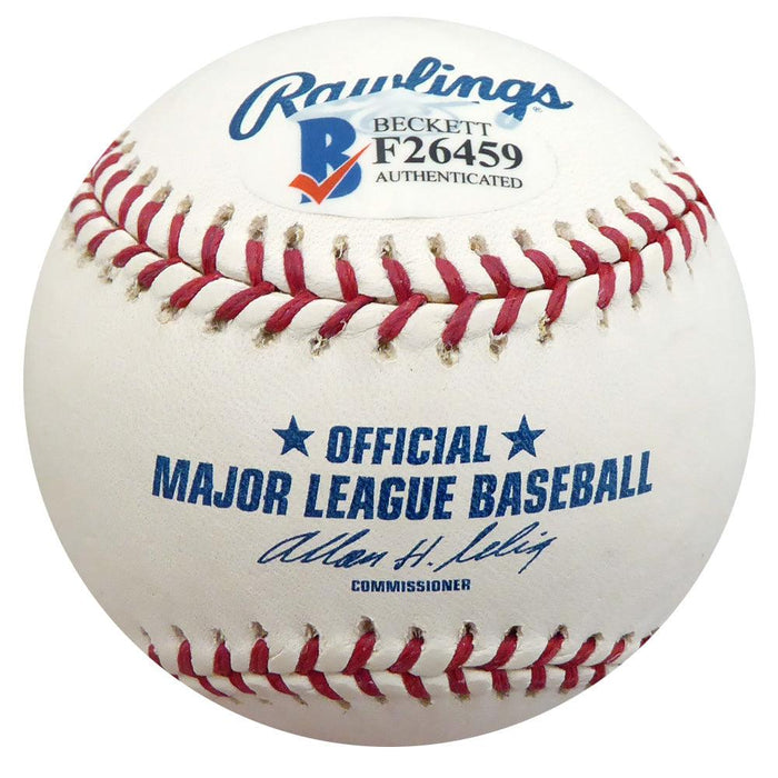 Pete Castiglione Autographed Official MLB Baseball Pittsburgh Pirates, St. Louis Cardinals Beckett BAS #F26459 - RSA