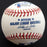 Cholly "Choli" Naranjo Autographed Official MLB Baseball Pittsburgh Pirates, Washington Senators "1956" Beckett BAS #F27274 - RSA