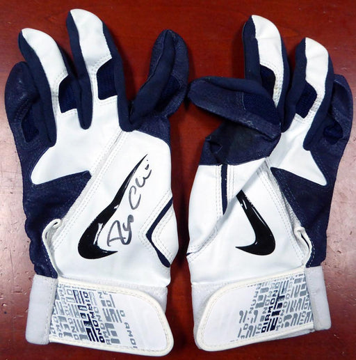 Robinson Cano Autographed Pair of Game Used Nike Batting Gloves with Signed Certificate SKU #113654 - RSA