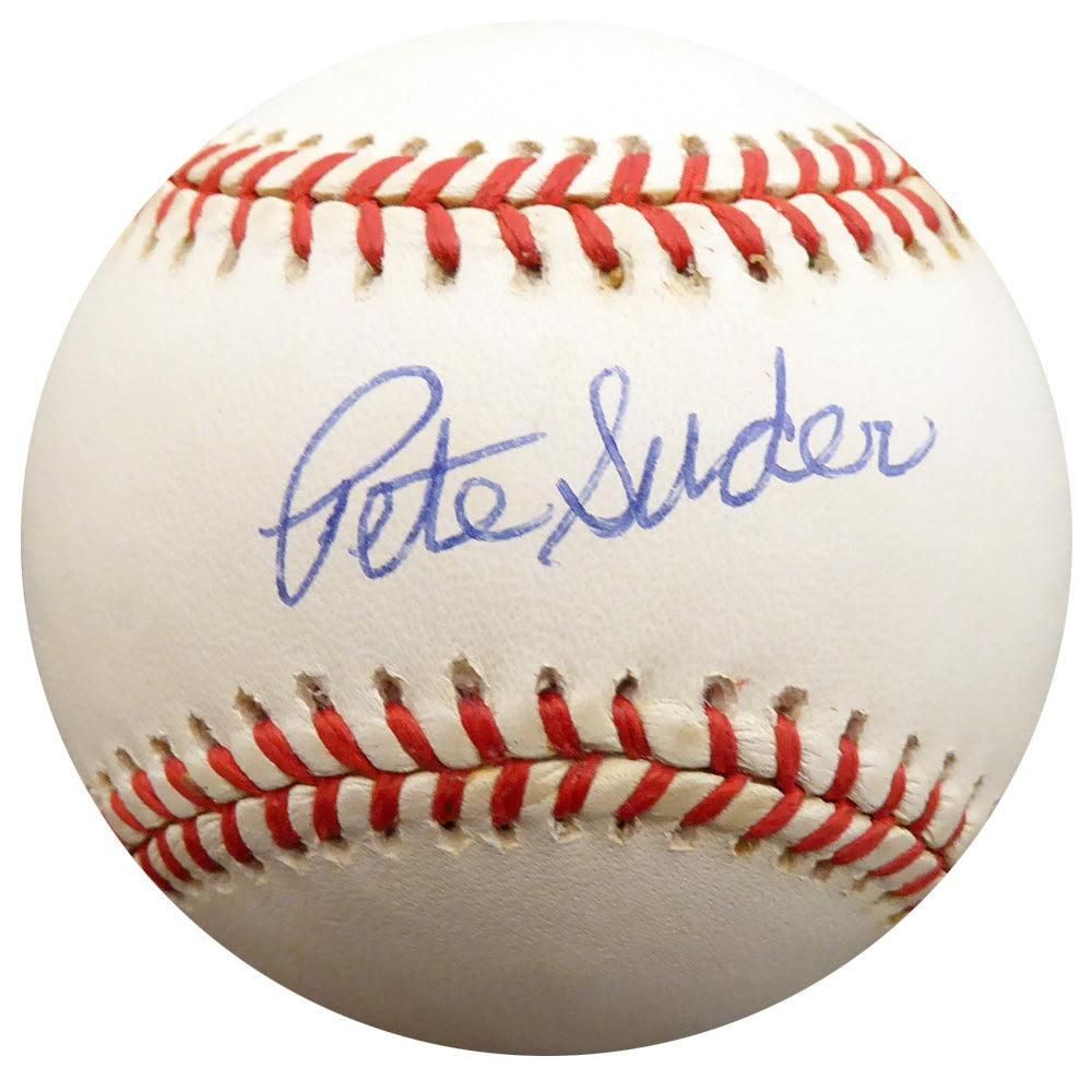 Pete Suder Autographed Official AL Baseball Philadelphia A's Beckett BAS #F27463 - RSA