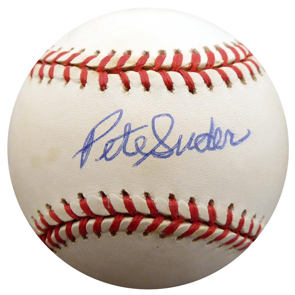 Pete Suder Autographed Official AL Baseball Philadelphia A's Beckett BAS #F27464 - RSA