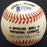 Roy Smalley Sr. Autographed Official NL Baseball Milwaukee Braves, Chicago Cubs Beckett BAS #F27490 - RSA
