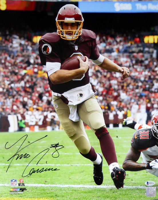 Kirk Cousins Autographed 16x20 Photo Washington Redskins Beckett BAS Stock #115082 - RSA