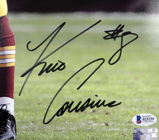 Kirk Cousins Autographed 16x20 Photo Washington Redskins Beckett BAS Stock #115083 - RSA