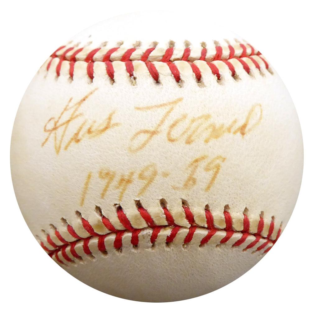Gus Zernial Autographed Official AL Baseball Philadelphia A's "1949-59" Beckett BAS #F29523 - RSA