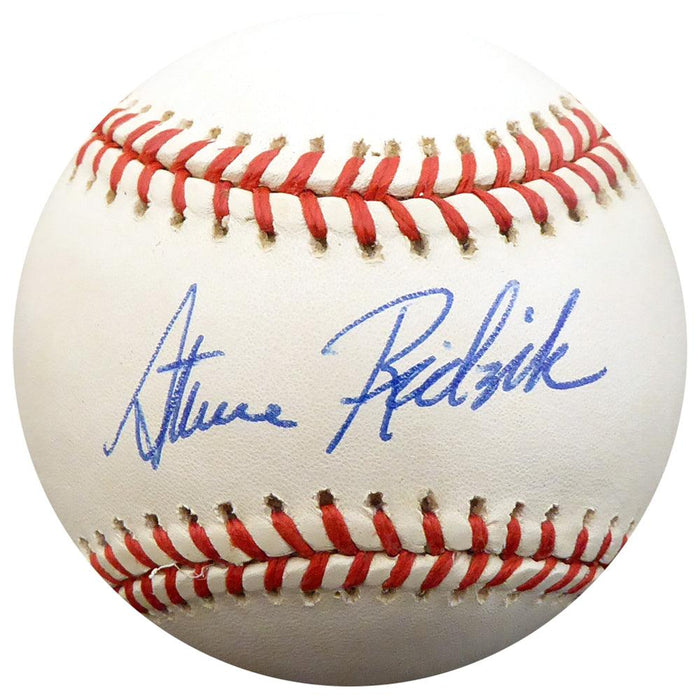 Steve Ridzik Autographed Official AL Baseball Philadelphia Phillies Beckett BAS #F29843 - RSA