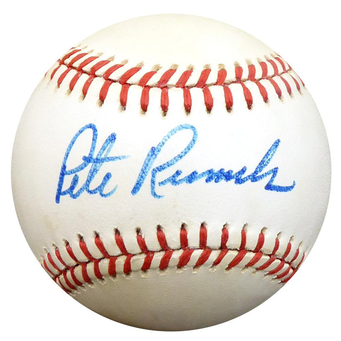 Pete Runnels Autographed Official NL Baseball Boston Red Sox Beckett BAS #F29873 - RSA
