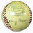 Harry Danning Autographed Official NL Frick Baseball New York Giants Vintage Beckett BAS #B26646 - RSA