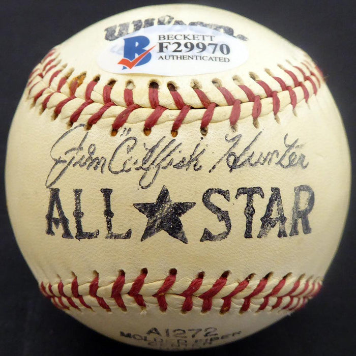 Pete Mackanin Autographed All Star Baseball Philadelphia Phillies, Montreal Expos Beckett BAS #F29970 - RSA