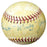 Forest "Woody" Jensen Autographed Official NL Giles Baseball Pittsburgh Pirates Vintage Beckett BAS #B26659 - RSA