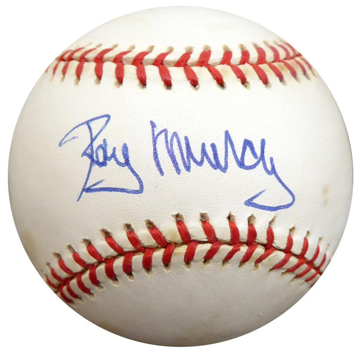 Ray Murray Autographed Official AL Baseball Cleveland Indians, Oakland A's Beckett BAS #F27038 - RSA
