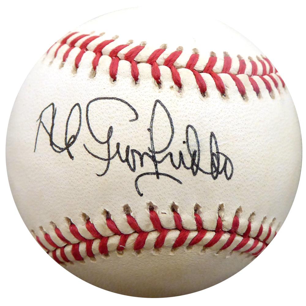 Al Gionfriddo Autographed Official NL Baseball Brooklyn Dodgers Beckett BAS #E48179 - RSA