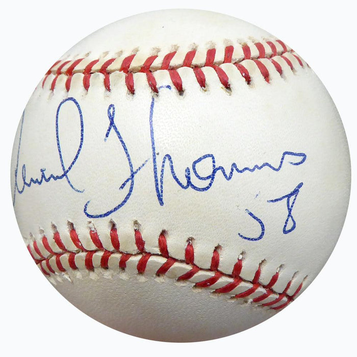 Derrick Thomas Autographed Official American League Baseball Kansas City Chiefs Beckett BAS #A79898 - RSA