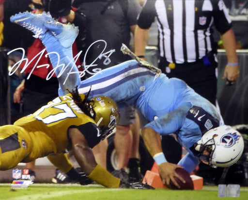 Marcus Mariota Autographed 16x20 Photo Tennessee Titans MM Holo #01907 - RSA