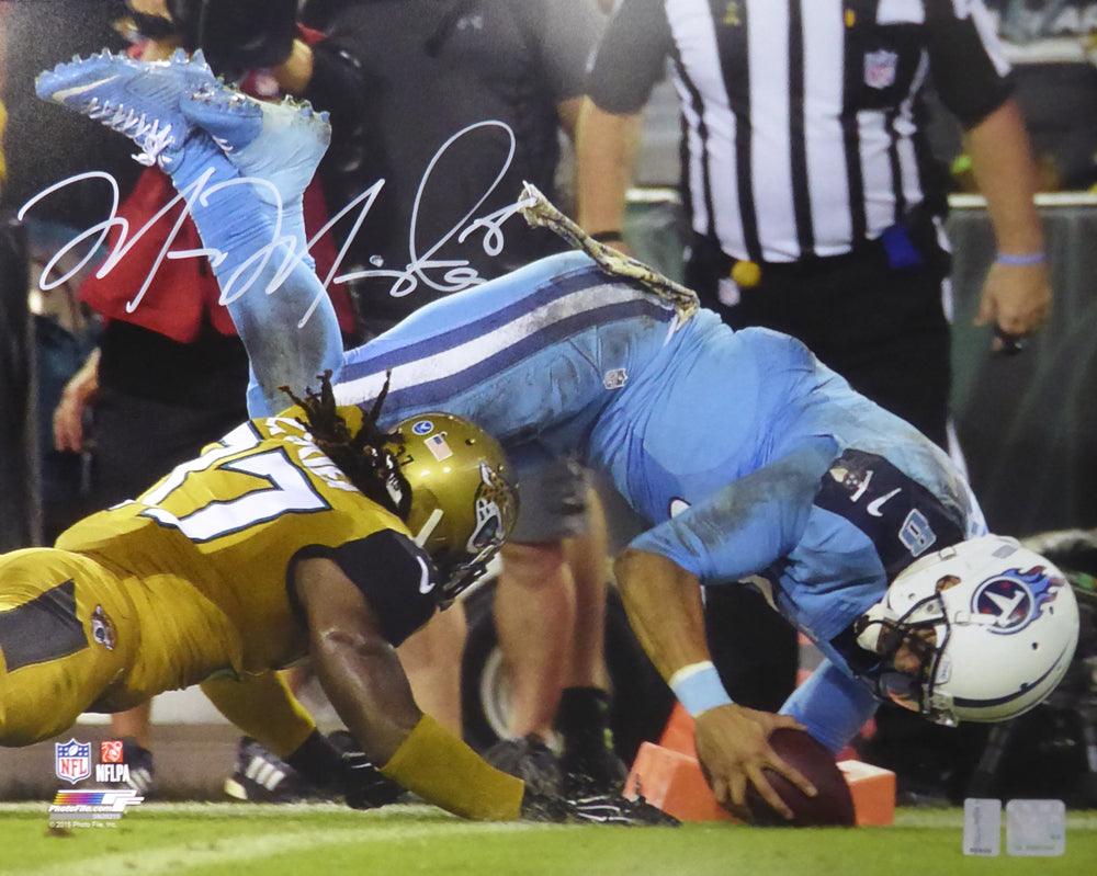 Marcus Mariota Autographed 16x20 Photo Tennessee Titans MM Holo #01920 - RSA