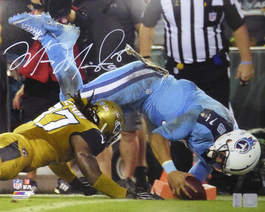 Marcus Mariota Autographed 16x20 Photo Tennessee Titans MM Holo #01920 - RSA