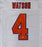 Clemson Tigers Deshaun Watson Autographed White Jersey Beckett BAS Stock #145325 - RSA