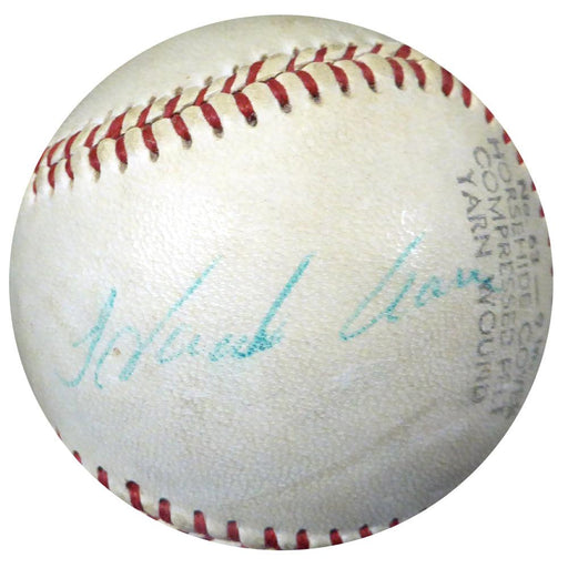 Hank Aaron Autographed Baseball Atlanta Braves Vintage Signature Beckett BAS #A04762 - RSA