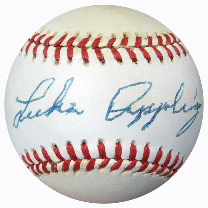 Luke Appling Autographed Official AL Baseball Chicago White Sox Beckett BAS #B62198 - RSA