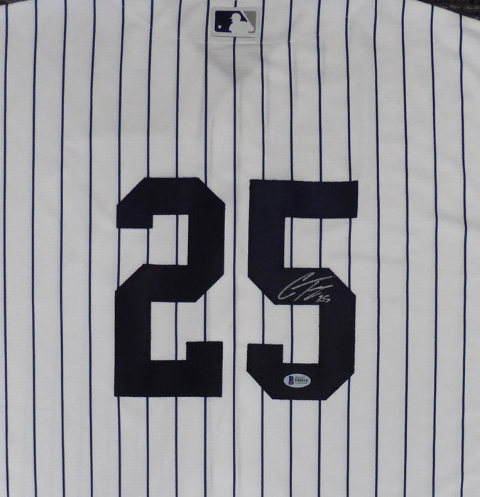 New York Yankees Gleyber Torres Autographed White Majestic Cool Base Jersey Size XL Beckett BAS Stock #147540 - RSA