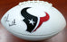 Deshaun Watson Autographed Houston Texans White Logo Football Beckett BAS Stock #122067 - RSA