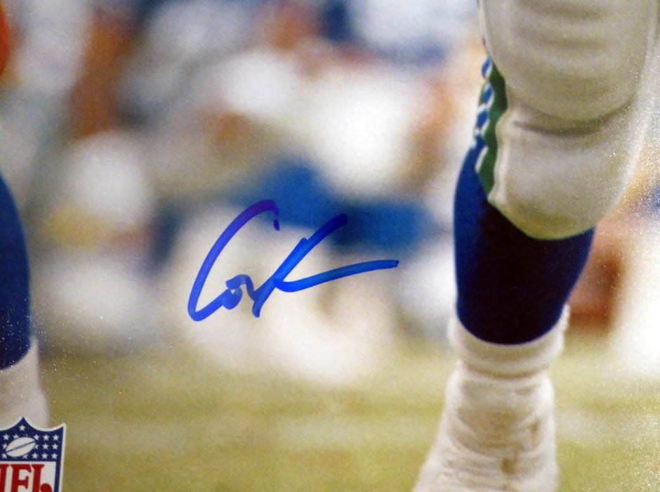 Cortez Kennedy Autographed 16x20 Photo Seattle Seahawks Beckett BAS Stock #110987 - RSA