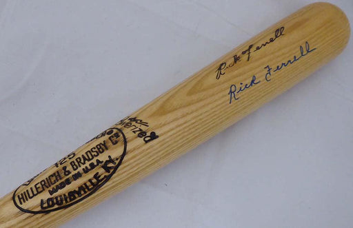 Rick Ferrell Autographed Louisville Slugger Bat Boston Red Sox Beckett BAS #H11614 - RSA