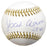 Hank Aaron Autographed Official Gold Glove Baseball Atlanta Braves "58-60" PSA/DNA #1A70780 - RSA