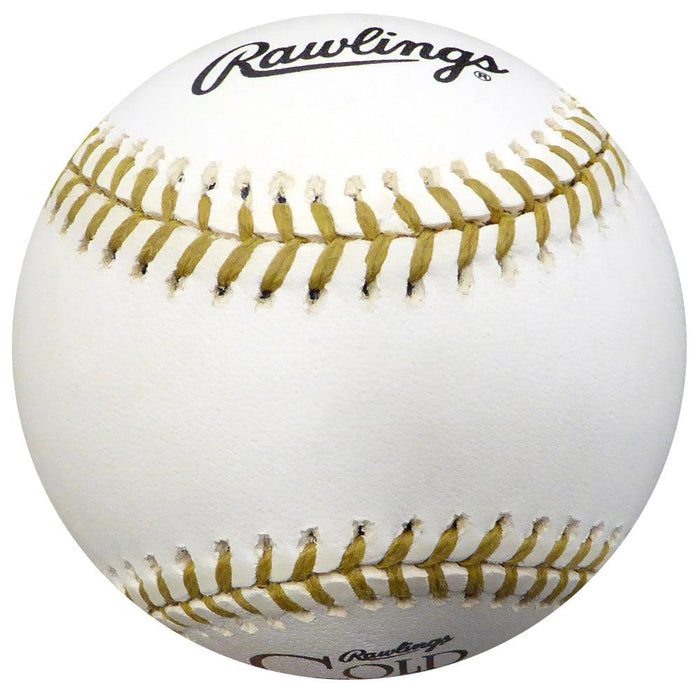 Hank Aaron Autographed Official Gold Glove Baseball Atlanta Braves "58-60" PSA/DNA #1A70780 - RSA