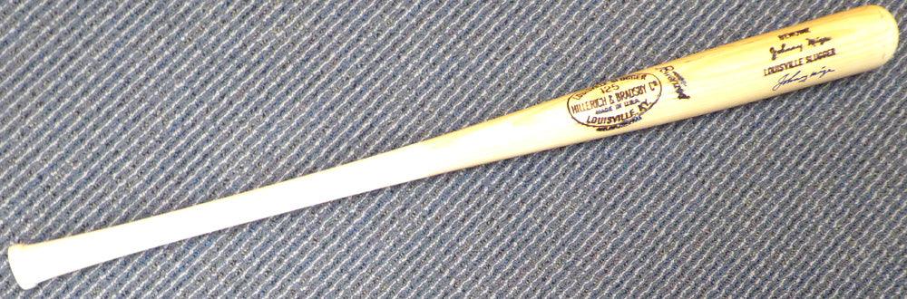 Johnny Mize Autographed Louisville Slugger Bat New York Yankees, St. Louis Cardinals JSA #P20569 - RSA