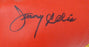 Jimmy Ellis Autographed Red Everlast Boxing Glove Beckett BAS #C71443 - RSA