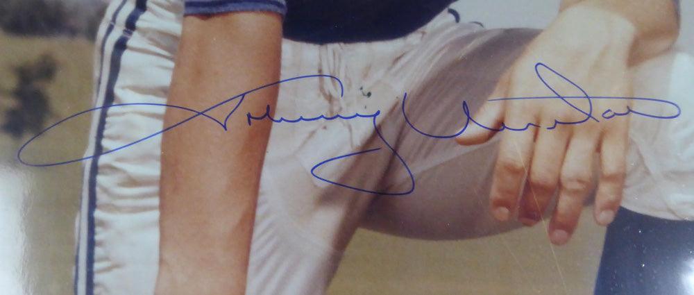 Johnny Unitas Autographed Framed 16x20 Photo Baltimore Colts PSA/DNA #X01960 - RSA