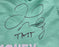 Floyd Mayweather Jr. Autographed Green Boxing Trunks "TMT" Beckett BAS Stock #159663 - RSA