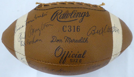 1962 NFL Champions Green Bay Packers Team Autographed Football With 39 Total Signatures Including Johnny "Blood" McNally, Vince Lombardi & Bart Starr Beckett BAS #A53869 - RSA