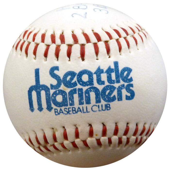 Earl Averill Autographed Seattle Mariners Logo Baseball Cleveland Indians Beckett BAS #A74700 - RSA