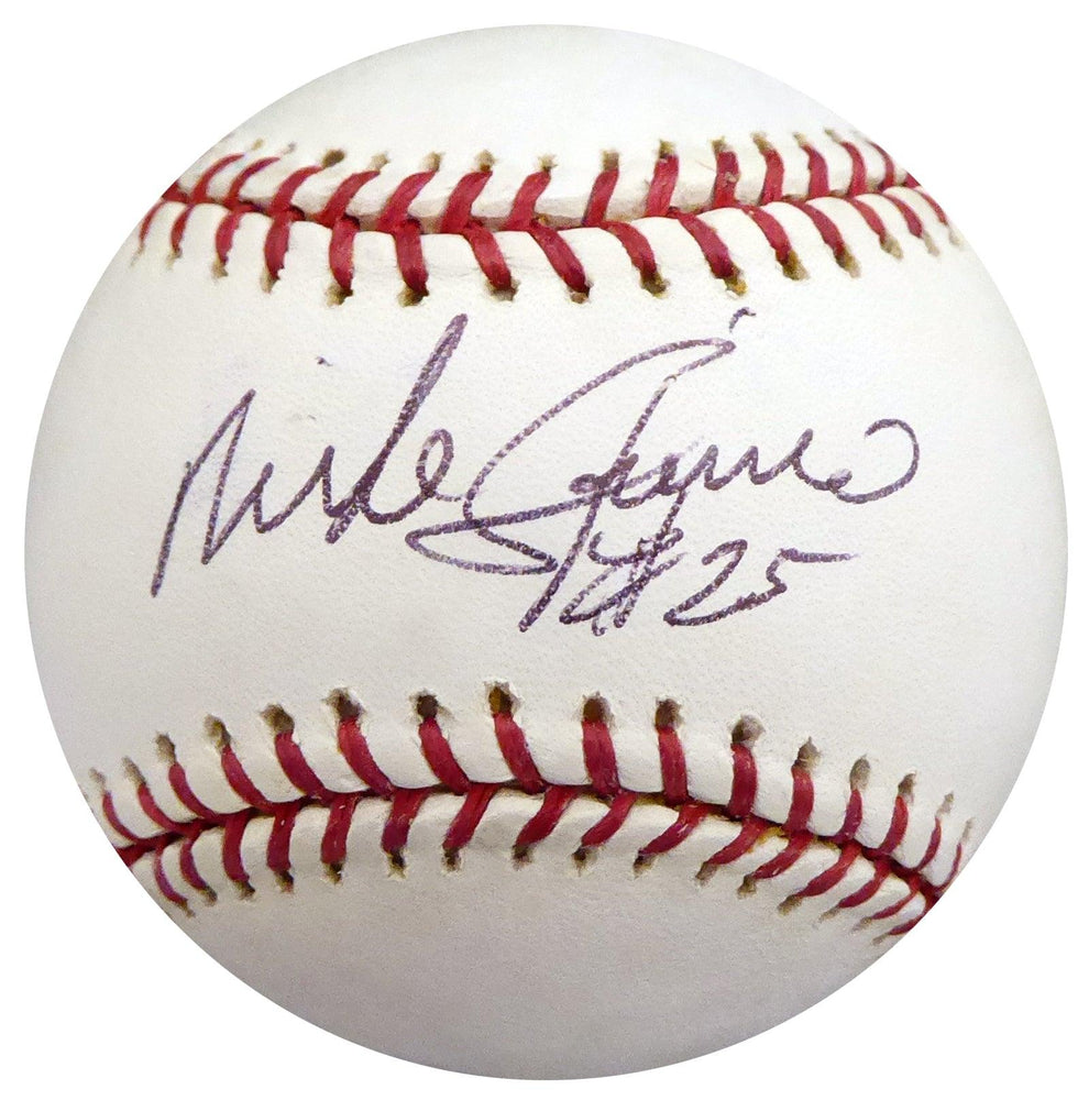 Mike Squires Autographed Official MLB Baseball Chicago White Sox Beckett BAS #S78520 - RSA