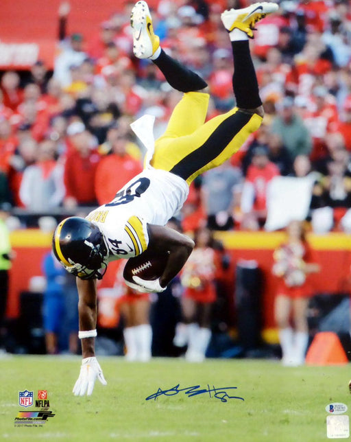 Antonio Brown Autographed 16x20 Photo Pittsburgh Steelers Beckett BAS Stock #138207 - RSA