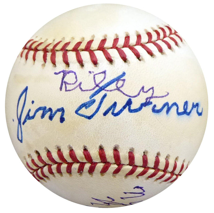 Jim Turner Autographed Official AL Baseball Brooklyn Dodgers, New York Yankees "1923-51 Yrs NY 1942-45 NY 1949-59-1973 Retired" Beckett BAS #S78465 - RSA