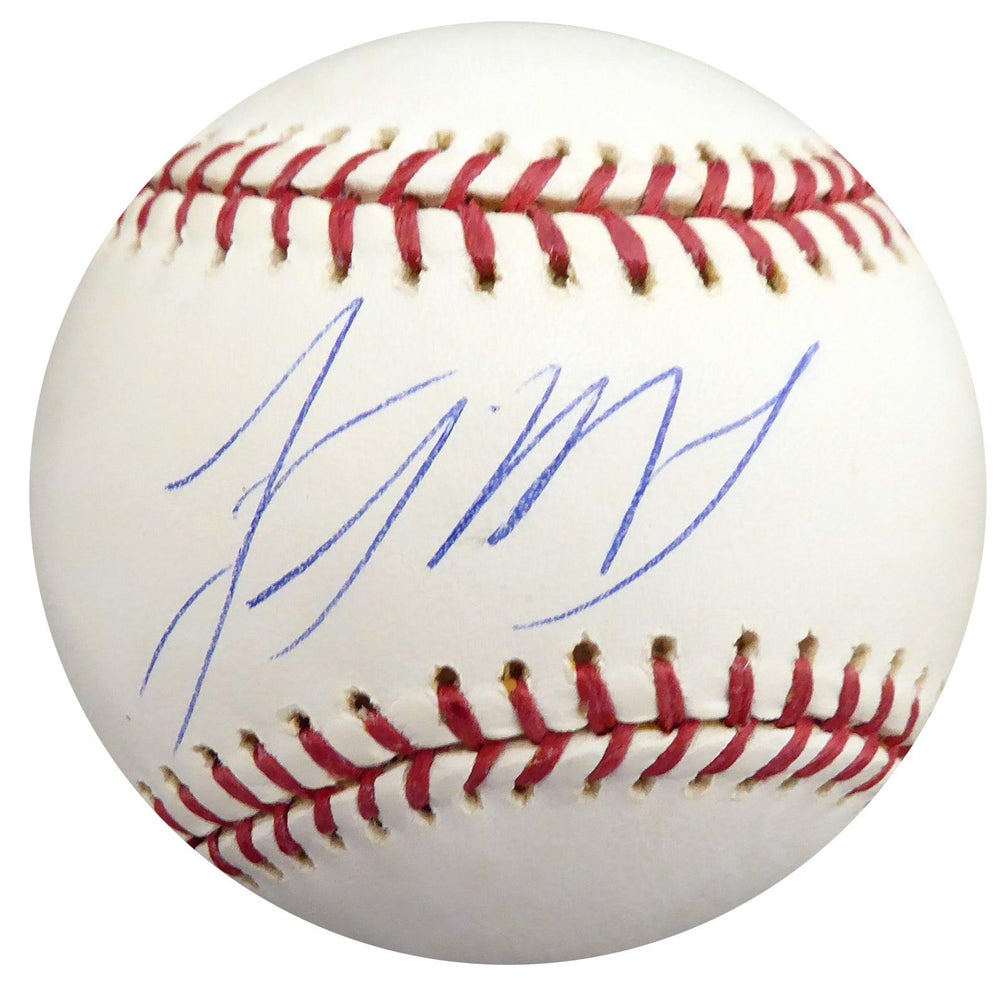 Lastings Milledge Autographed Official MLB Baseball New York Mets, Pittsburgh Pirates Beckett BAS #S78752 - RSA