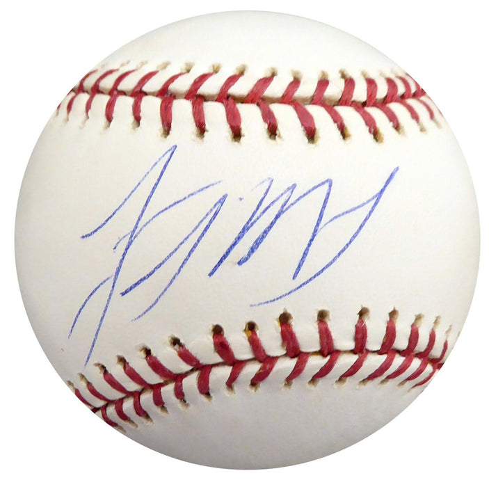 Lastings Milledge Autographed Official MLB Baseball New York Mets, Pittsburgh Pirates Beckett BAS #S78752 - RSA