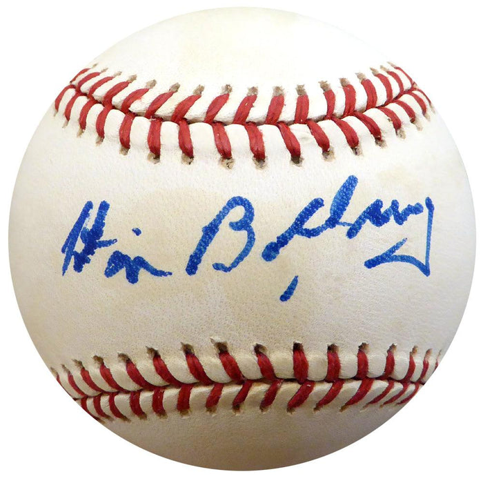 Don Bollweg Autographed Official AL Baseball New York Yankees, St. Louis Cardinals Beckett BAS #F26053 - RSA