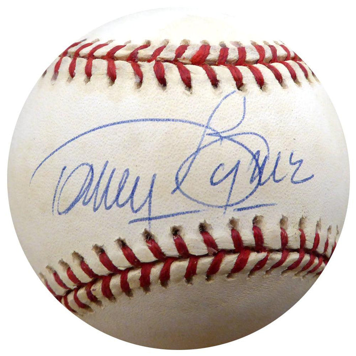 Tommy Byrne Autographed Official AL Baseball New York Yankees Beckett BAS #F26177 - RSA