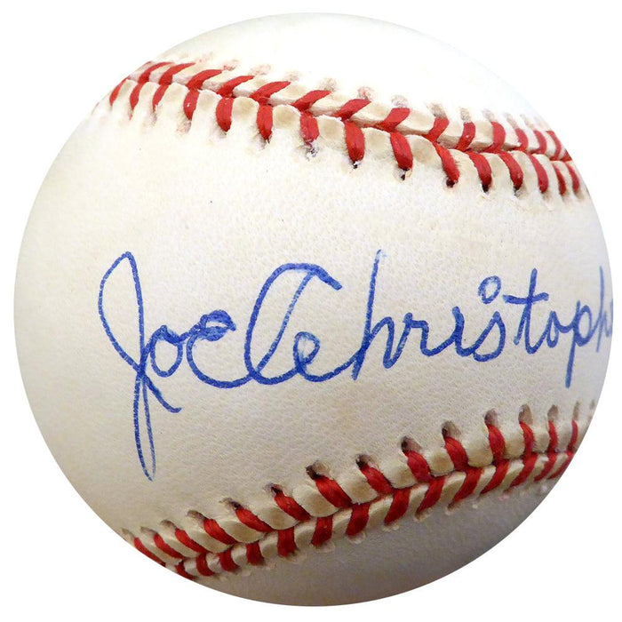 Joe Christopher Autographed Official NL Baseball New York Mets, Boston Red Sox Beckett BAS #F26288 - RSA