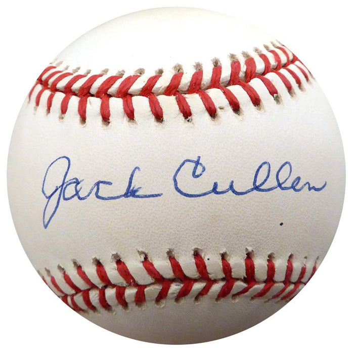 Jack Cullen Autographed Official AL Baseball New York Yankees Beckett BAS #F26322 - RSA