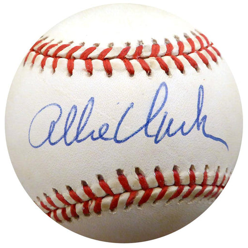 Allie Clark Autographed Official AL Baseball New York Yankees Beckett BAS #F26428 - RSA