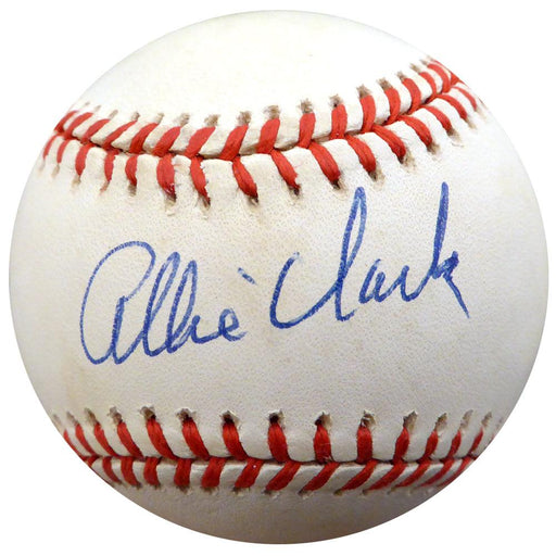 Allie Clark Autographed Official AL Baseball New York Yankees Beckett BAS #F26431 - RSA
