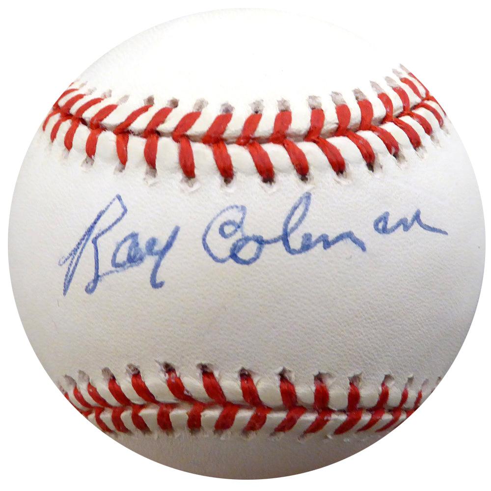 Ray Coleman Autographed Official AL Baseball St. Louis Browns, Chicago White Sox Beckett BAS #F26437 - RSA