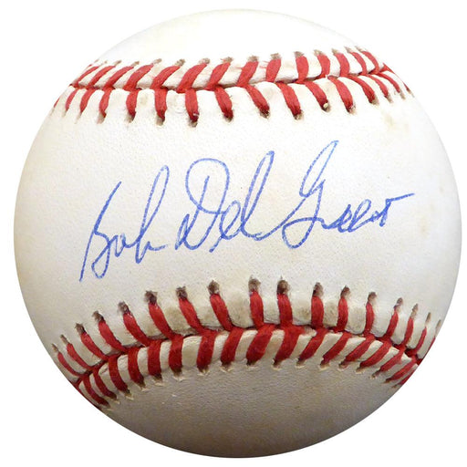 Bob "Bobby" Del Greco Autographed Official AL Baseball New York Yankees, Philadelphia Phillies Beckett BAS #F26633 - RSA